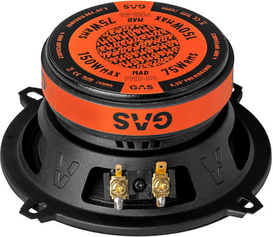 Gas Audio Power PM254 Ηχείο Αυτοκινήτου 5.25" με 75W RMS (Midrange) Τεμάχιο