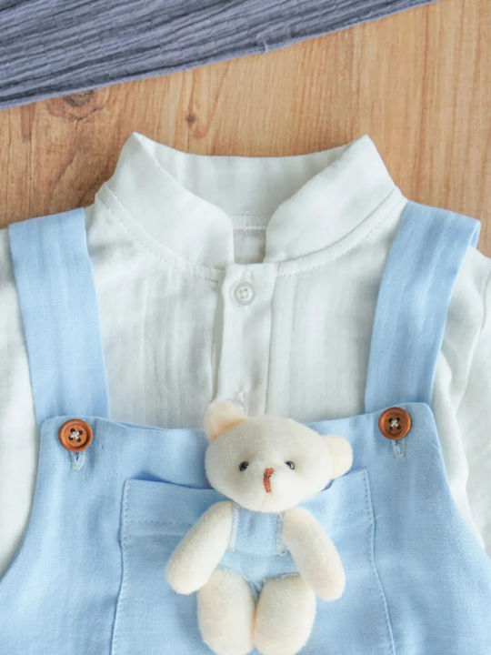 SteweHome Set Body Cu Accesorii Albastru