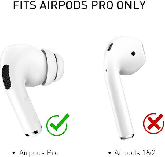 AHAstyle PT99-2 Small Silicone Covers in White Color for Apple AirPods Pro
