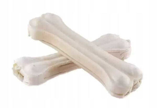 Hau&miau Pressed Bone White 16,5 Cm 1 Pc Pack 75 G Pack 240 Pack Box