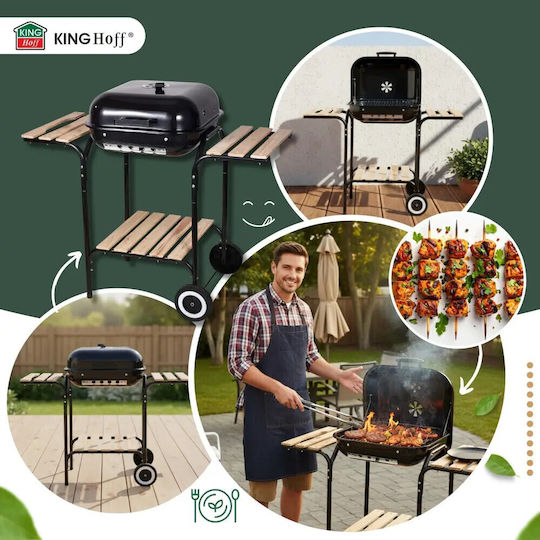 Royalty Line Rl-af3.1 Gesunder Kocher 1400w 3 Liter 5 Portionen Warmer Luft Schwarz