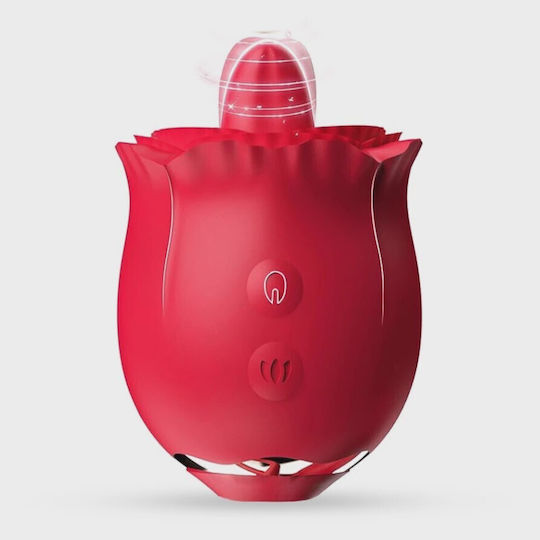 Passion Labs Mini Clitoral Vibrator 7.8cm Red