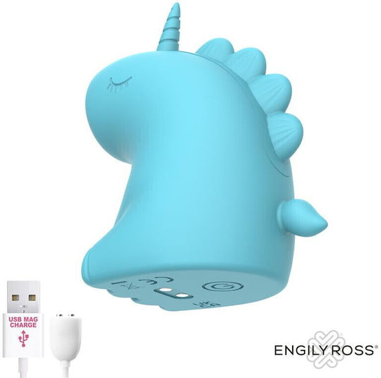 Engily Ross Mini Κλειτοριδικός Δονητής 7.5cm Γαλάζιος