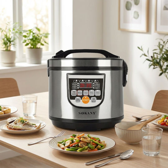 Sokany Sk-07051 Ψηφιακός Πολυμάγειρας 5l
