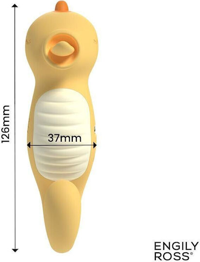 Engily Ross Mini Δονητής Μασάζ 12.6cm Γαλάζιος