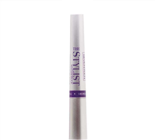 Seventeen The Stylist Waterproof Mascara für Band, Eisstockschießen & Länge 01 Black 9ml