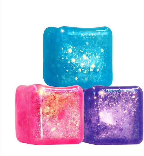 Glitter Spielzeug 6 Farben 1 Stück Squishy Würfel Aφρώδες