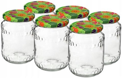 Browin Βαζάκι Γυάλινο 720ml (6τμχ)