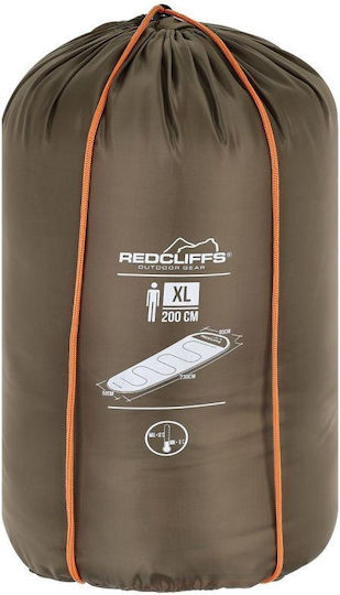 Redcliffs Sleeping Bag Μονό 3 Εποχών Khaky