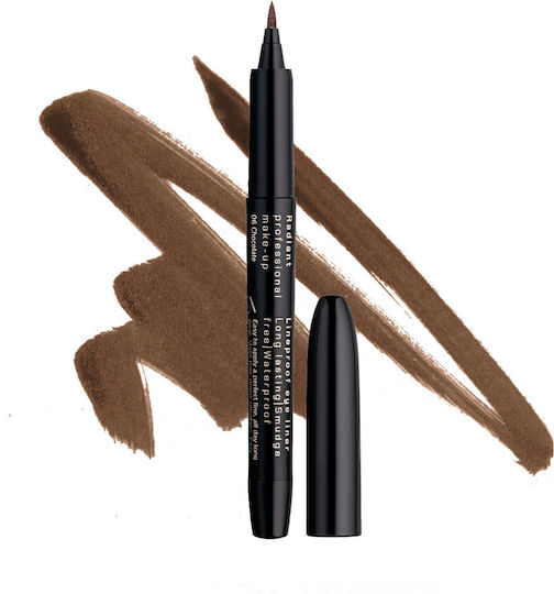 Radiant Lineproof Waterproof Pen Eye Liner 06 Brown 1ml
