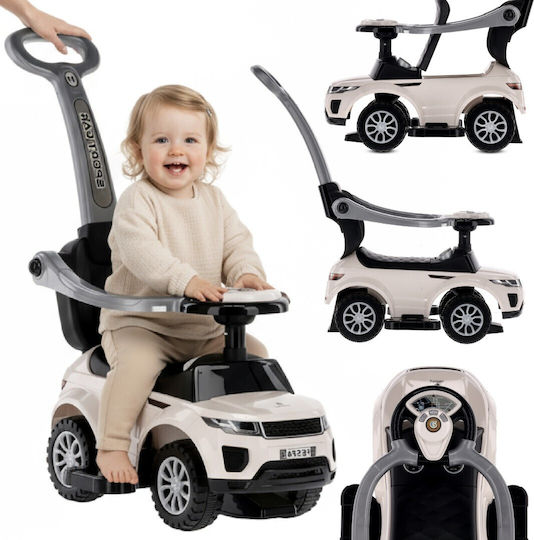 Sun Baby Baby Lauflernhilfe Ride On mit Elterngriff für 12+ Monate Weiß