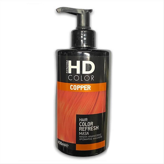 Farcom HD Hair Color Refresh Mask Vopsea Temporară De Păr Copper 400ml