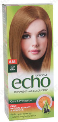 Farcom Echo Vopsea De Păr 8.88 Blond Deschis Cacao 60ml
