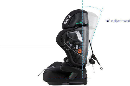 Sparco Car Seat i-Size with Isofix Gray