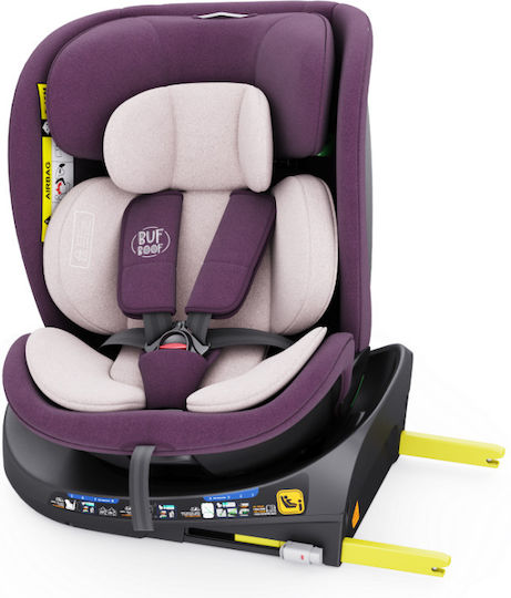Buf Boof B-Joy Deluxe Autositz i-Size mit Isofix Lila 0-36 kg