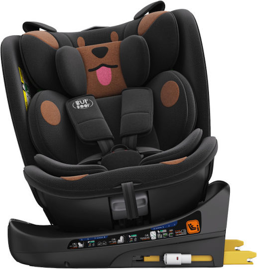 Buf Boof B-Joy Deluxe Столче За Кола i-Размер С Isofix Черно 0-36 кг
