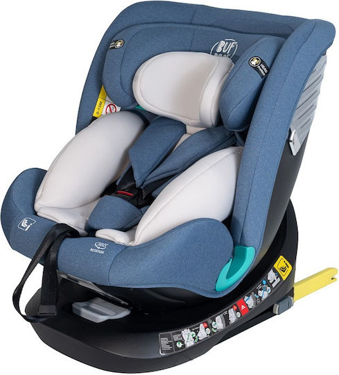 Buf Boof Saphir Deluxe Scaun Auto i-Size cu Isofix Albastru 0-36 kg