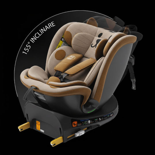 Buf Boof B-Joy Deluxe Scaun Auto i-Size cu Isofix OrangeCAT 0-36 kg
