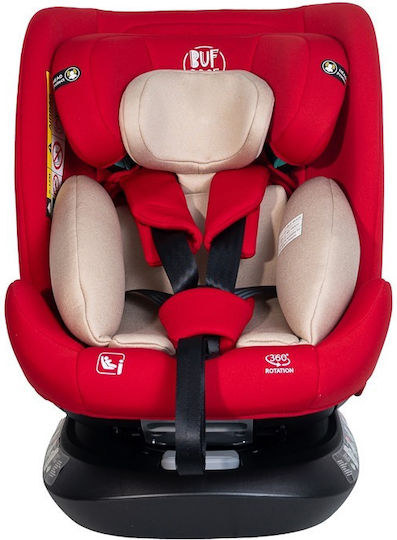 Buf Boof Saphir Deluxe Scaun Auto i-Size cu Isofix Roșu 0-36 kg