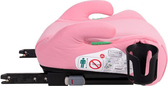 Buf Boof Hero Scaun Auto Booster i-Size cu Isofix Roz 22-36 kg