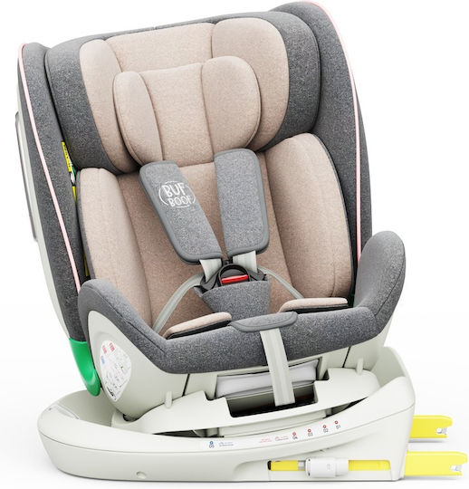 Buf Boof Platinum Deluxe Baby-Autositz i-Size mit ISOfix Rosa 0-36 kg