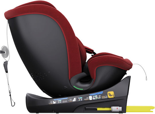 Buf Boof B-Joy Deluxe Autositz i-Size mit Isofix Rot 0-36 kg