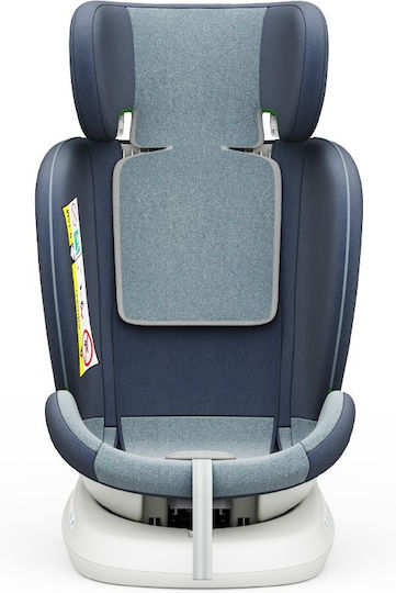 Buf Boof TWT Plus Deluxe Детско Столче за Кола High-back Booster i-Размер с Isofix Blue 0-36 кг