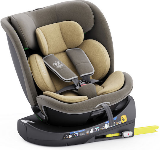 Buf Boof B-Joy Deluxe Autositz i-Size mit Isofix Light Brown 0-36 kg