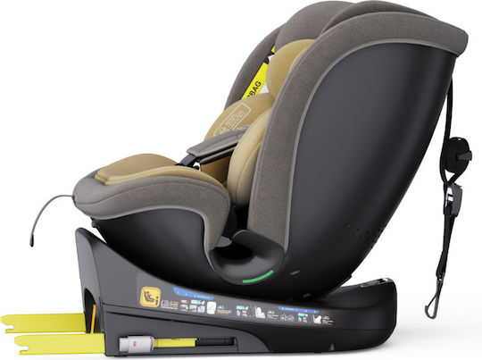 Buf Boof B-Joy Deluxe Autositz i-Size mit Isofix Light Brown 0-36 kg