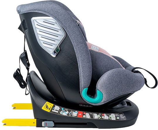 Buf Boof Saphir Deluxe Детско Столче за Кола i-Размер с Isofix Розов 0-36 кг