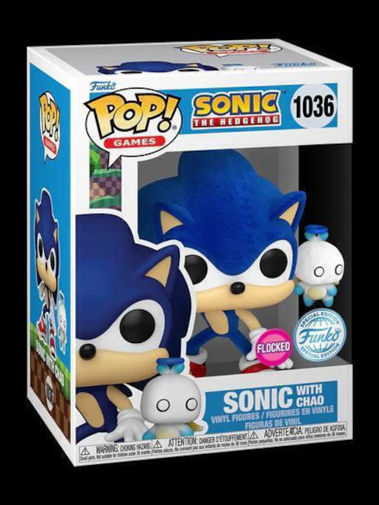 Funko Pop! Spiele: Sonic mit Chao Beflockt Sonderausgabe Funko Pop! Spiele: Sonic mit Chao Beflockt Sonderausgabe