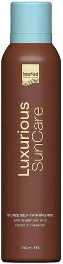 InterMed Luxurius Bronze Self Tanning Mist Σώματος 200ml