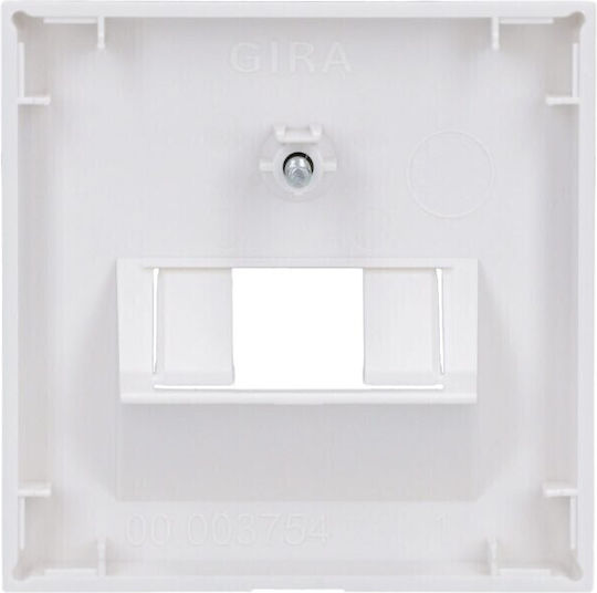 Πλαίσιο Διακόπτη Gira System 55 Cover Uae Iae Junction Box *pure White Satin Matt*