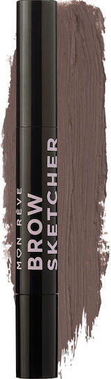 Mon Reve Brow Sketcher Augenbrauen-Bleistift 02 Dunkelblond