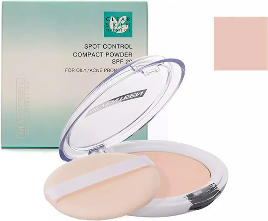 Seventeen Skin Tea Tree Oil Spot Control Compact Powder SPF20 Пудра No.1 SPF20 10гр