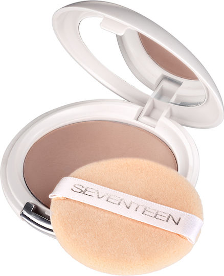 Seventeen Natural Silky Compact Powder Powder 5 Toffee SPF15 12gr