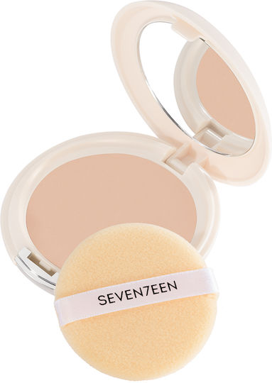 Seventeen Natural Silky Compact Powder Powder 5 Toffee SPF15 12gr