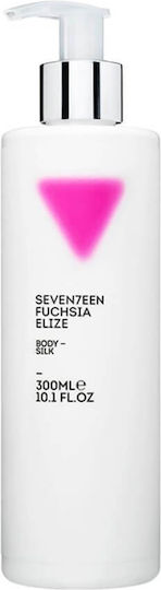 Seventeen Vanilla Rose Moisturizing Milk Body with Aroma Vanilla for All Skin Types 300ml