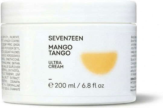 Seventeen Ultra Cream Mango Tango Moisturizing Body Cream with Shea Butter 200ml