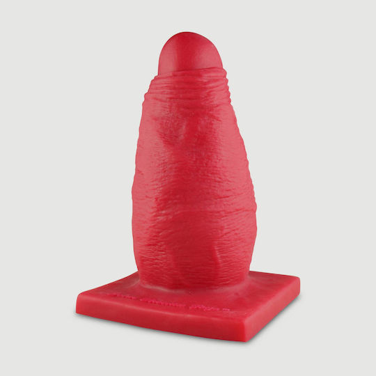 Μεγάλο Dildo Σιλικόνης Anal Stretching All Girth Platinum Silicone Large Dildo Stretching 25,40 Cm Κόκκινο