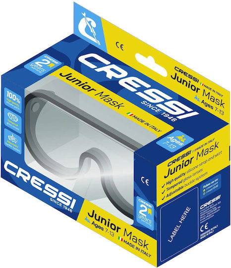 CressiSub Kids Diving Mask Marea Transparent