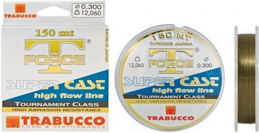 Trabucco T-force Super Πετονιά Ψαρέματος 150m / 0.185mm