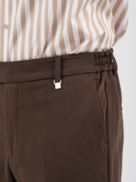 Παντελόνι σε Slim Εφαρμογή Diverso Brown1