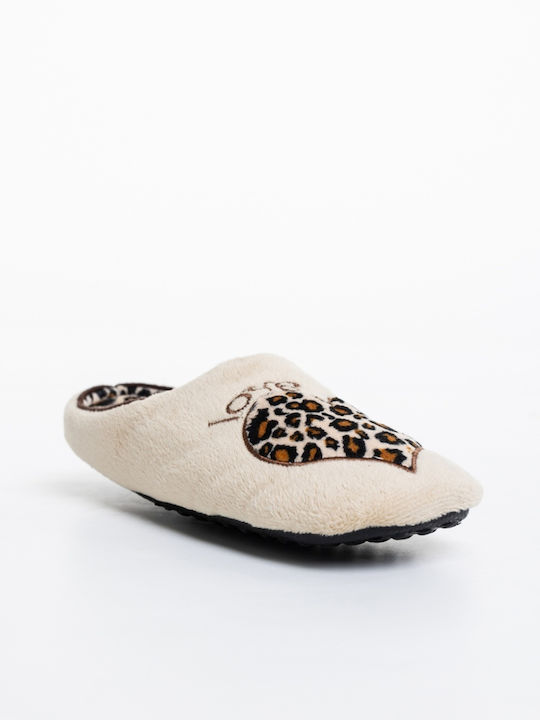 Yoyoso Kinderhausschuhe Beige