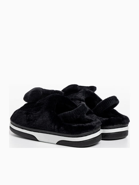 Black Slippers