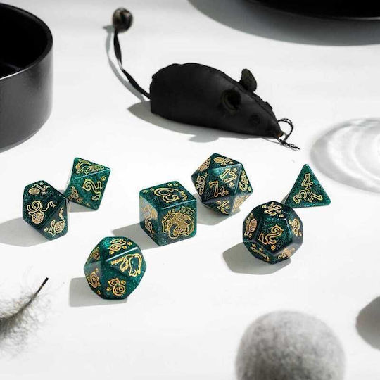 Jumbo Cats Jumbo Dice Set Whiskers Qws-sjkscat17