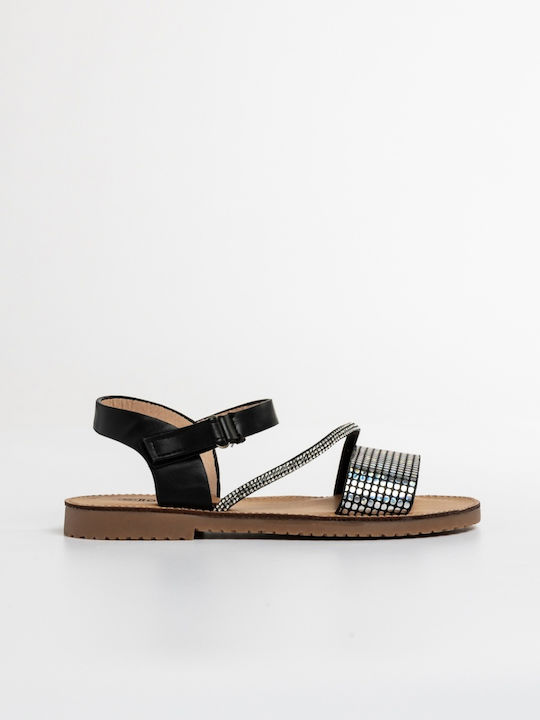Sandale Tip Pantof Negre