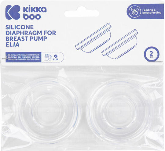 Kikka Boo Breast Pump Replacment Diaphragm for Elia Ob 2pcs