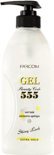 Farcom 555 Styling Gel Μαλλιών 600ml