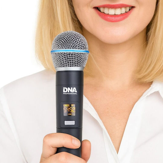DNA BAT Vocal Microfon Dinamic De Mână Fără Fir Pentru Vocală